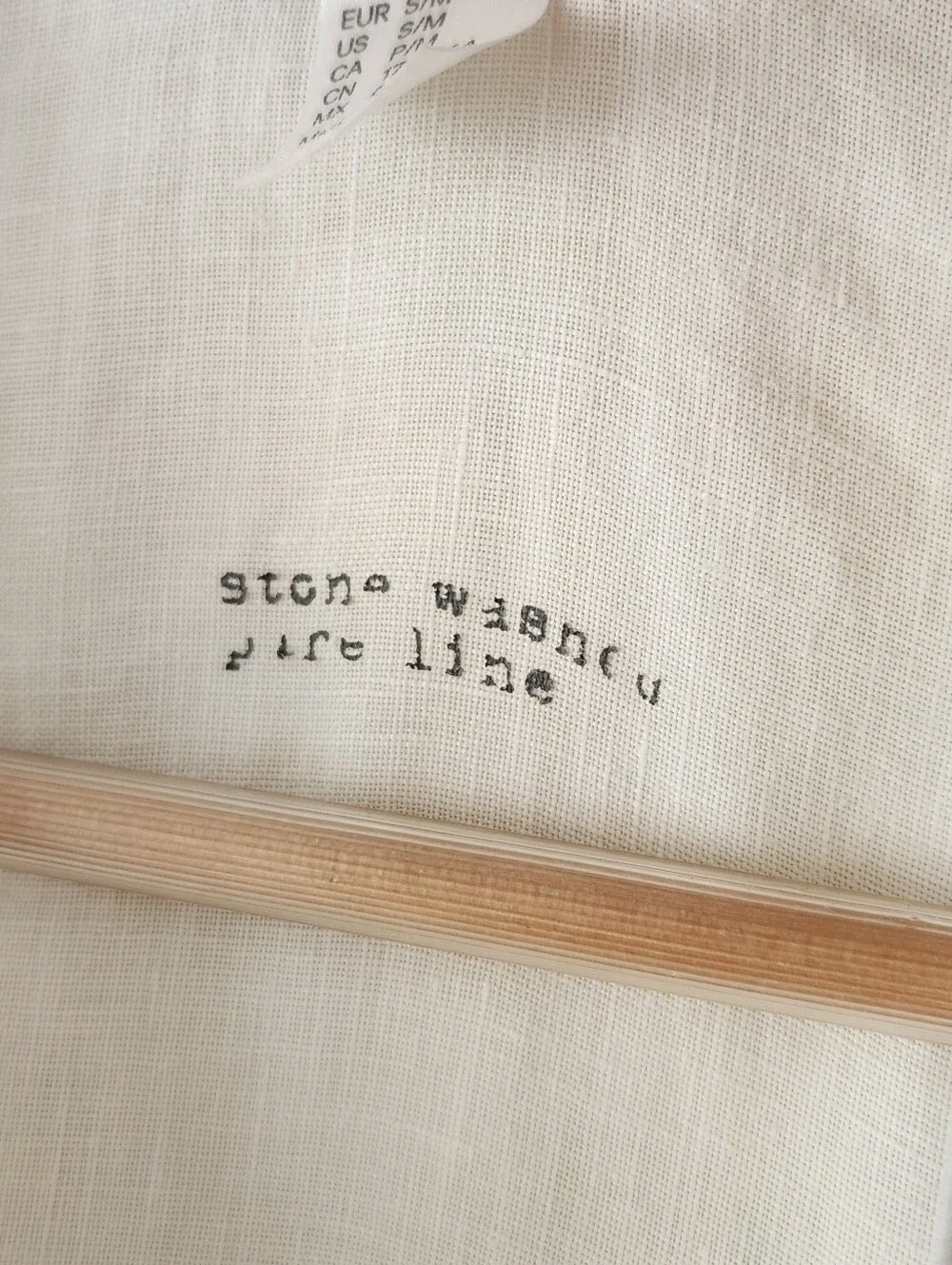 H&M Stone Washed Linen Robe - S/M - Picture 4 of 8